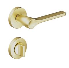 Croma Irus Kapı Kolu Seti WC Mat Pirinç