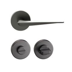 Hafele TIFFANY Kol seti (wc) titanyum