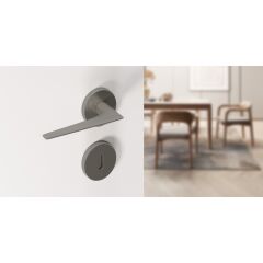 Hafele TIFFANY Kol seti (barelli) titanyum