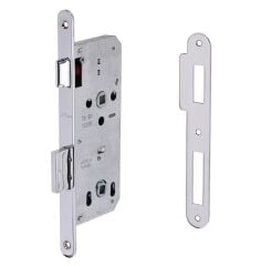 Gömme Kilit WC Tipi 45/18mm Krom Parlak