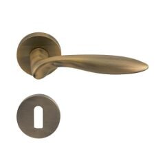Hafele Kapı Kolu Seti Balena Oda Antik Bronz