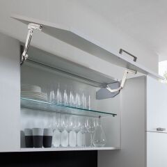 Hafele Free Swing Makas Seti S9 67-80cm, Gri Renk