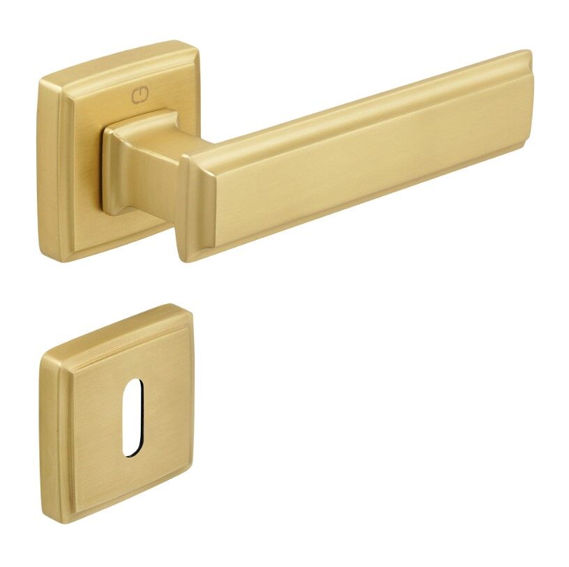 ROME Kapı Kolu Seti Oda Pirinç Mat