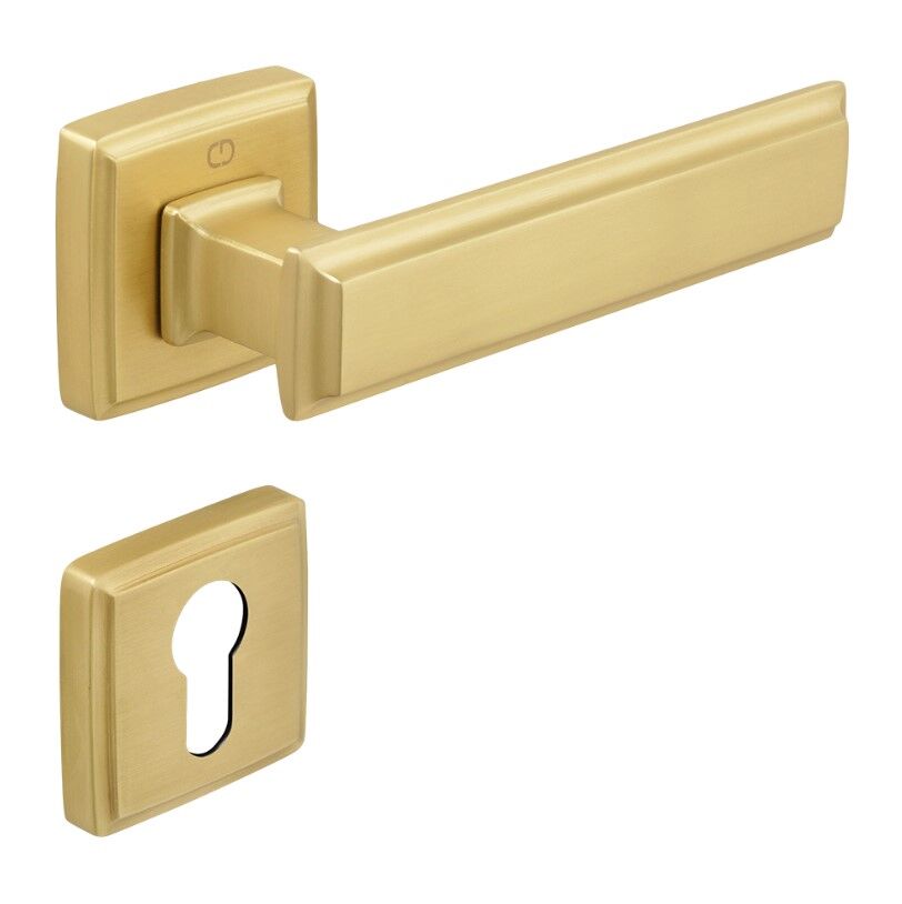 ROME Kapı Kolu Seti Yale Pirinç Mat