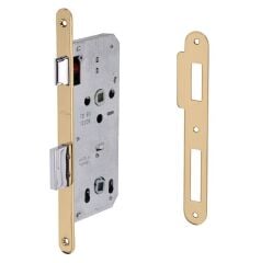 Gömme Kilit WC Tipi 45/18mm Altın Renkli