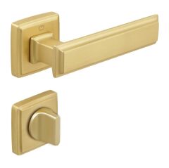 ROME Kapı Kolu Seti WC Pirinç Mat