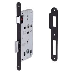 Gömme Kilit WC Tipi 45/18mm Siyah Mat