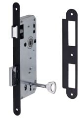 Gömme Kilit Oda Tipi 45/18mm Siyah Mat