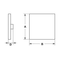 Hafele Düğme Kulp Gear 45mm Antik Bronz
