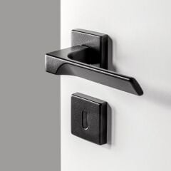 Hafele Kapı Kolu Seti İstanbul Oda Mat Siyah