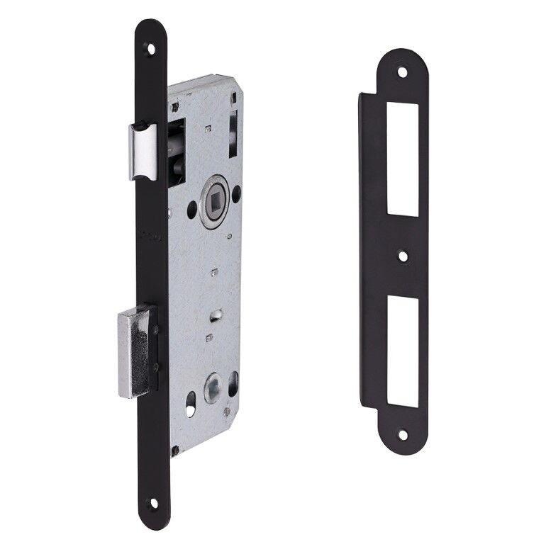 Gömme Kilit WC Tipi 45/18mm Siyah Mat