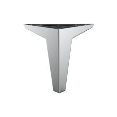 Hafele Mobilya Ayağı Volo 140mm Mat Krom Renk