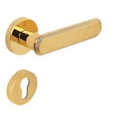 NOLA Kapı Kolu Seti Yale Altın Parlak