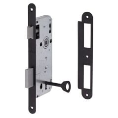 Sessiz Kilit Oda 45/18mm Siyah Mat