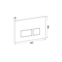 Hafele Matto Gömme Rez.Kumanda Pan.Parlak Krom