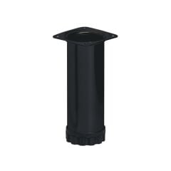 Hafele Mobilya Ayağı Dia 32 Ral9006 200mm Mat Siyah Renk