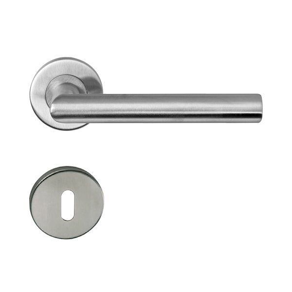 Hafele Kapı Kolu Seti Werner II-M Oda Mat Paslanmaz Çelik (15 Adet)