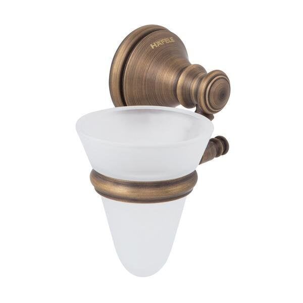 Hafele Diş Fırçalık Cali Bronze Yüzeye Monte Antik Bronz Renk