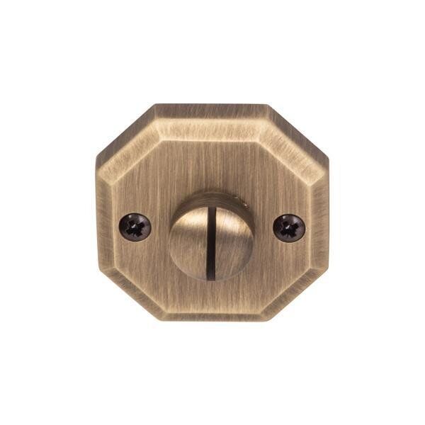 Hafele Köşeli Wc Kapı Kolu Rozeti 52mm, Antik Bronz Renk