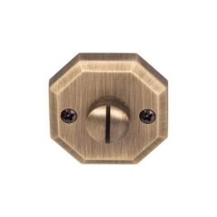Hafele Köşeli Wc Kapı Kolu Rozeti 52mm, Antik Bronz Renk