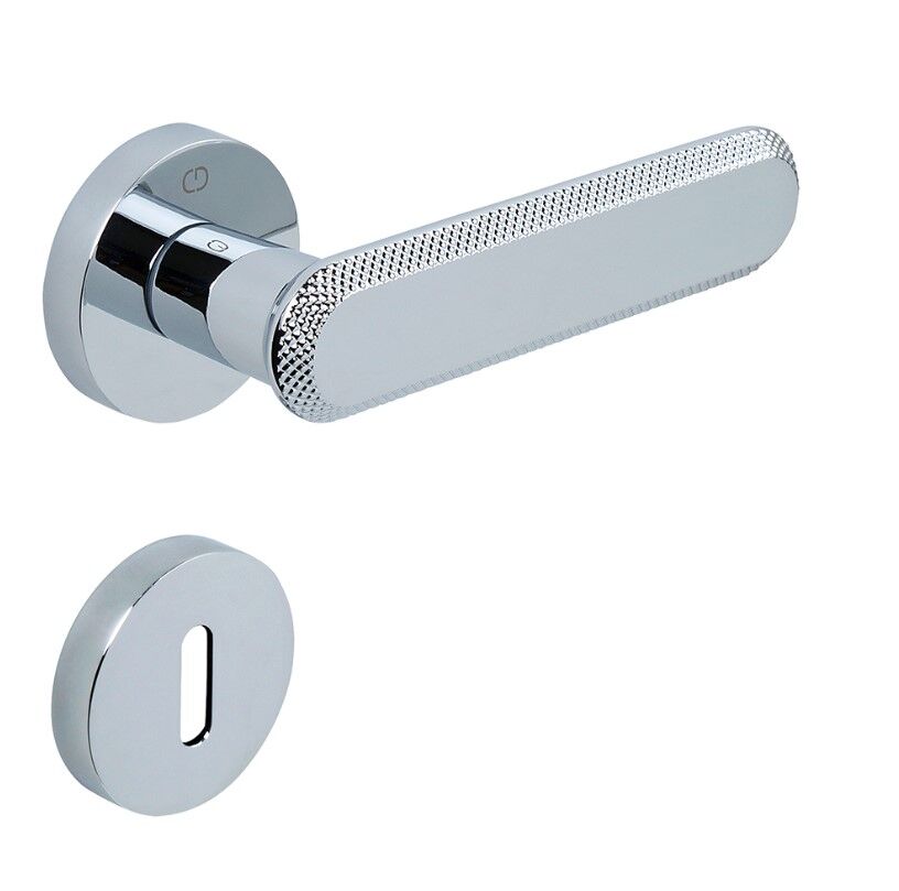 NOLA Kapı Kolu Seti Oda Krom Parlak