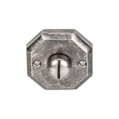 Hafele Köşeli Wc Kapı Kolu Rozeti 52mm, Antik Gümüş Renk