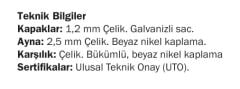 Kale 221 Sessiz Kilit WC Saten