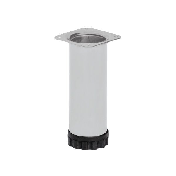 Hafele Mobilya Ayağı Dia 32 Ral9006 100mm Gri Renk