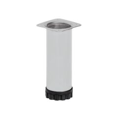 Hafele Mobilya Ayağı Dia 32 Ral9006 100mm Gri Renk