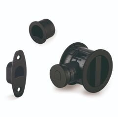 Kayar Kapı Kilit Seti WC Tipi Siyah Mat