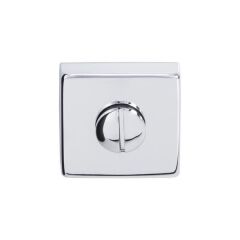 Hafele Kare Wc Kapı Kolu Rozeti 50mm, Parlak Krom Renk