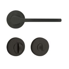 Hafele CLE Kol seti (wc) mat siyah