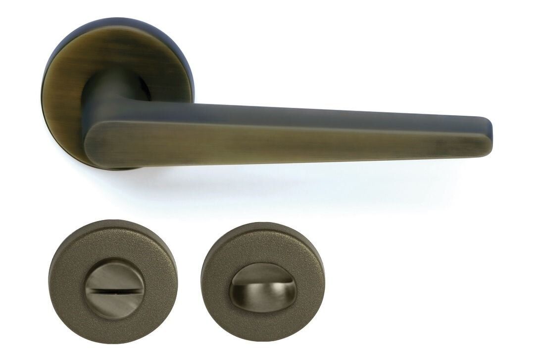 Hafele Kapı Kolu Seti Polly II WC Bronz (50 Adet)