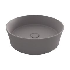 Hafele Banyo Lavabosu Bonita R II 382x115mm Mat Gri Renk