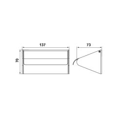 Hafele Tuvalet Kağıtlığı, Paslanmaz Çelik Renk