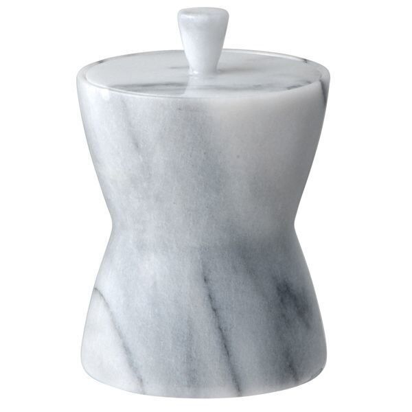 Hafele Pamuk Kutusu White Marble Açık Gri ve Beyaz Renk