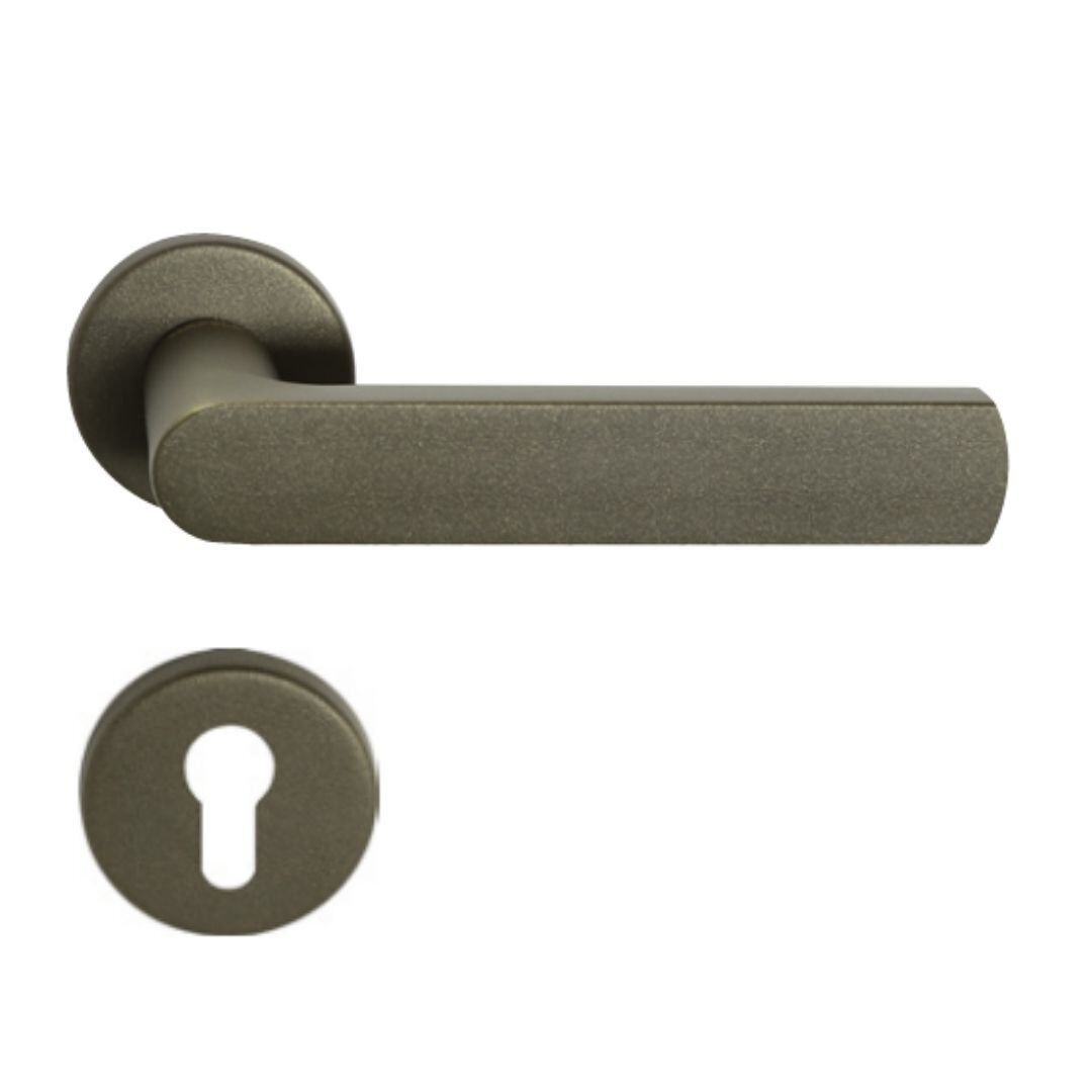 Hafele Kapı Kolu Seti Merit II Barelli Bronz (50 Adet)