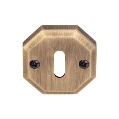 Hafele Köşeli Oda Kapı Kolu Rozeti 55mm, Antik Bronz Renk