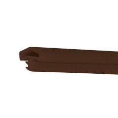 Hafele F05 Ortadan Basan Çatı Tipi Kapı Fitili 10mm, Kahve Renk 100 Metre