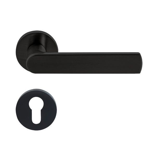 Hafele Kapı Kolu Seti Merit II Barelli Mat Siyah (50 Adet)