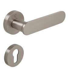 OVA Kapı Kolu Seti Yale Inox Parlak