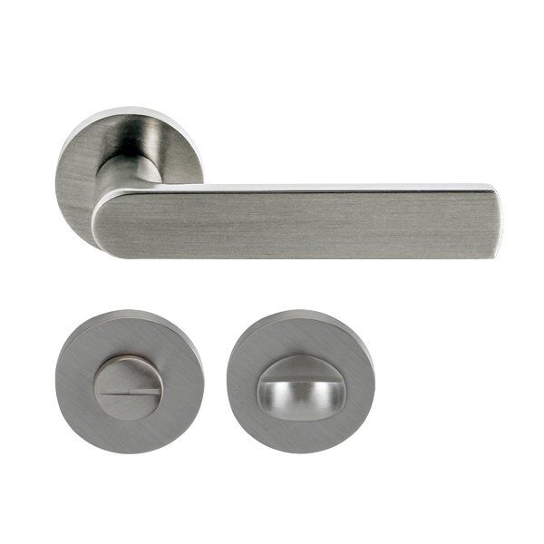 Hafele Kapı Kolu Seti Merit II Kol Seti WC Mat Nikel (50 Adet)