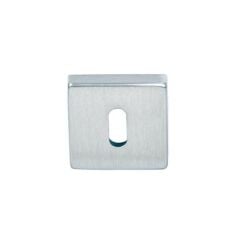 Hafele Kare Oda Kapı Kolu Rozeti 50mm, Mat Krom Renk