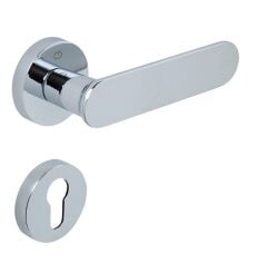 OVA Kapı Kolu Seti Yale Krom Parlak