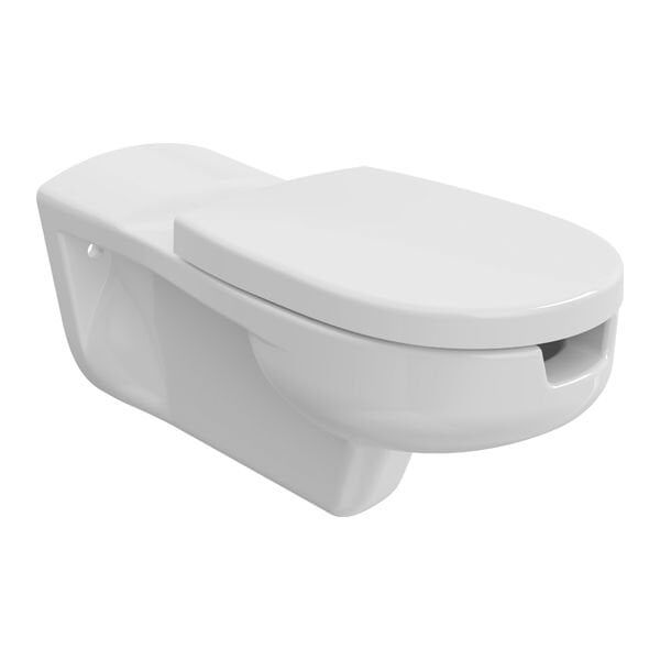 Hafele Asma Klozet Senza R75 Parlak Beyaz Renk