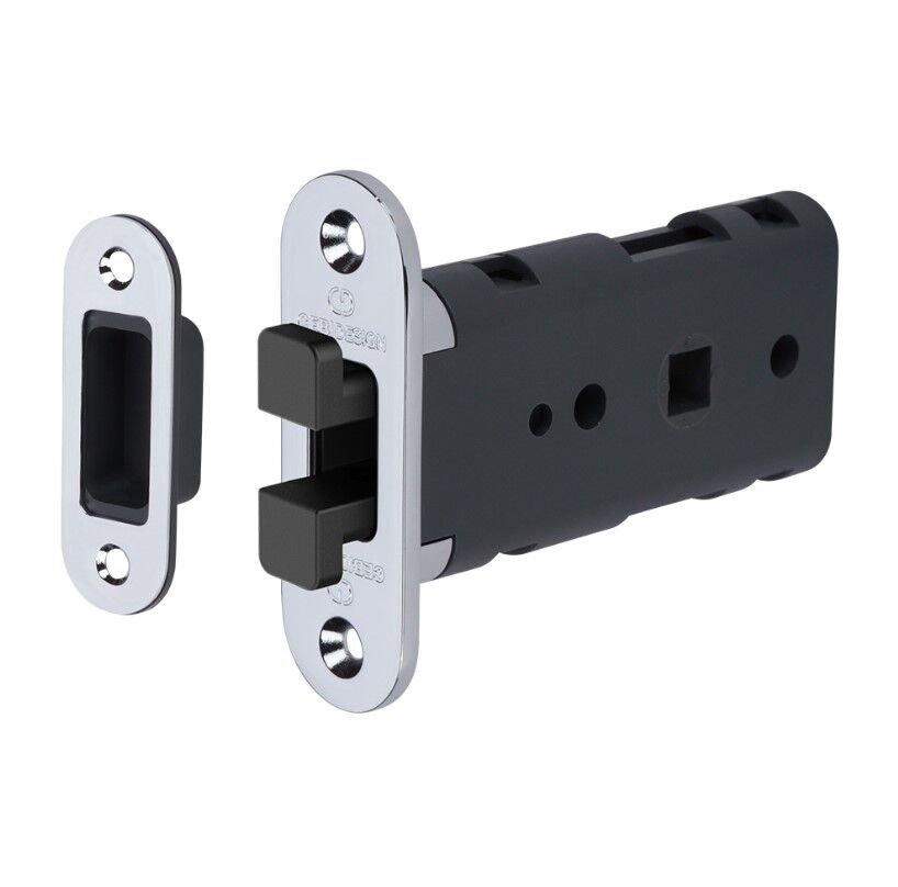 Kayar Kapı Kilidi WC KromParlak