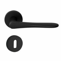 Hafele Kapı Kolu Seti Yana Oda (Cb) Mat Siyah