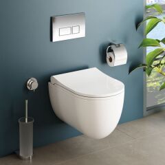 Hafele Asma Klozet Arena Wall R54 Mat Siyah Renk