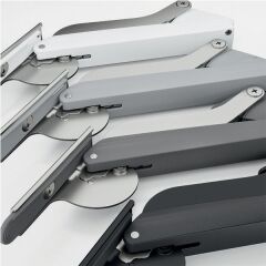 Hafele Space 1.11 Model F Gri/Nikel (25 Set)