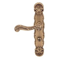Hafele Kapı Kolu Seti Victoria WC Antik Bronz